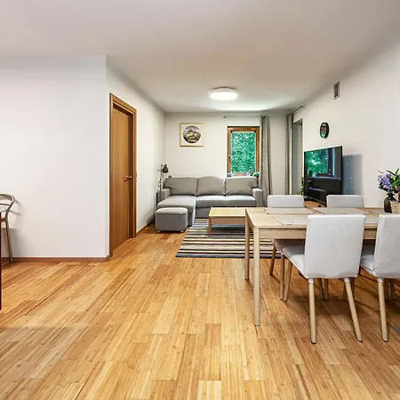 Apartament Center With Terrace & Parking Wilno
