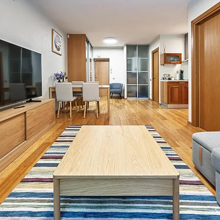 Center With Terrace & Parking Apartament Wilno