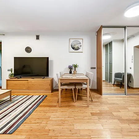 Center With Terrace & Parking Apartament Wilno